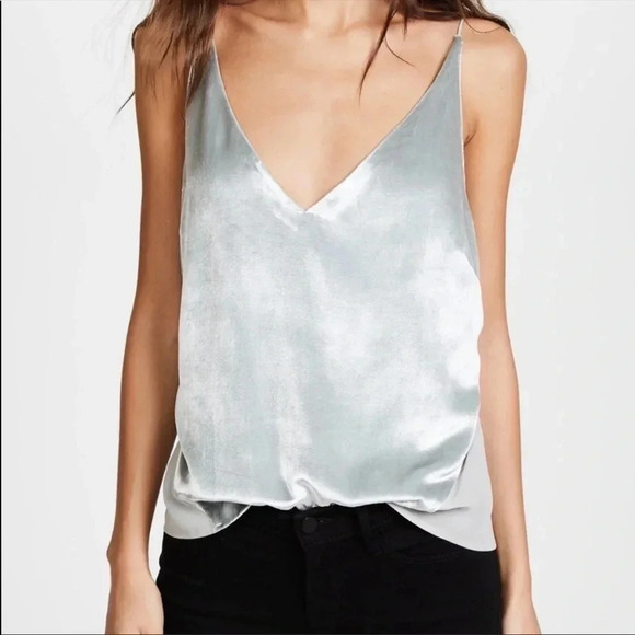 Jbrand velour silk top - Picture 2 of 11